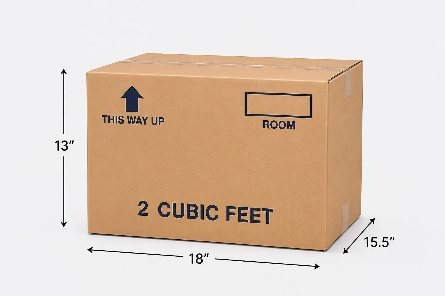 MOVING BOX 2 CUBIC FEET