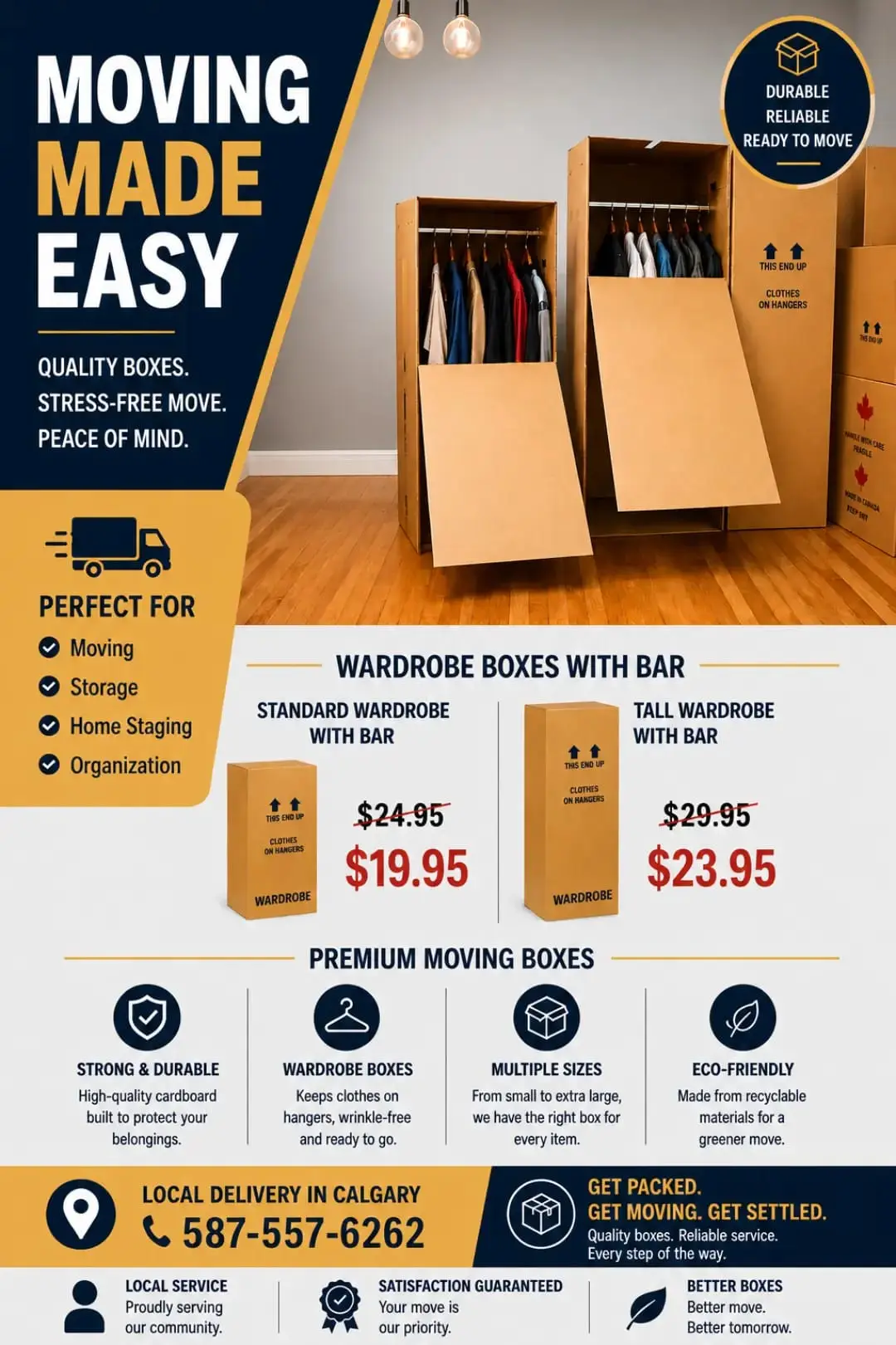 WARDROBE BOXES