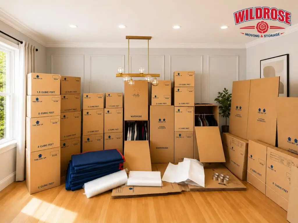 BOXES AND PACKING MATERIAL