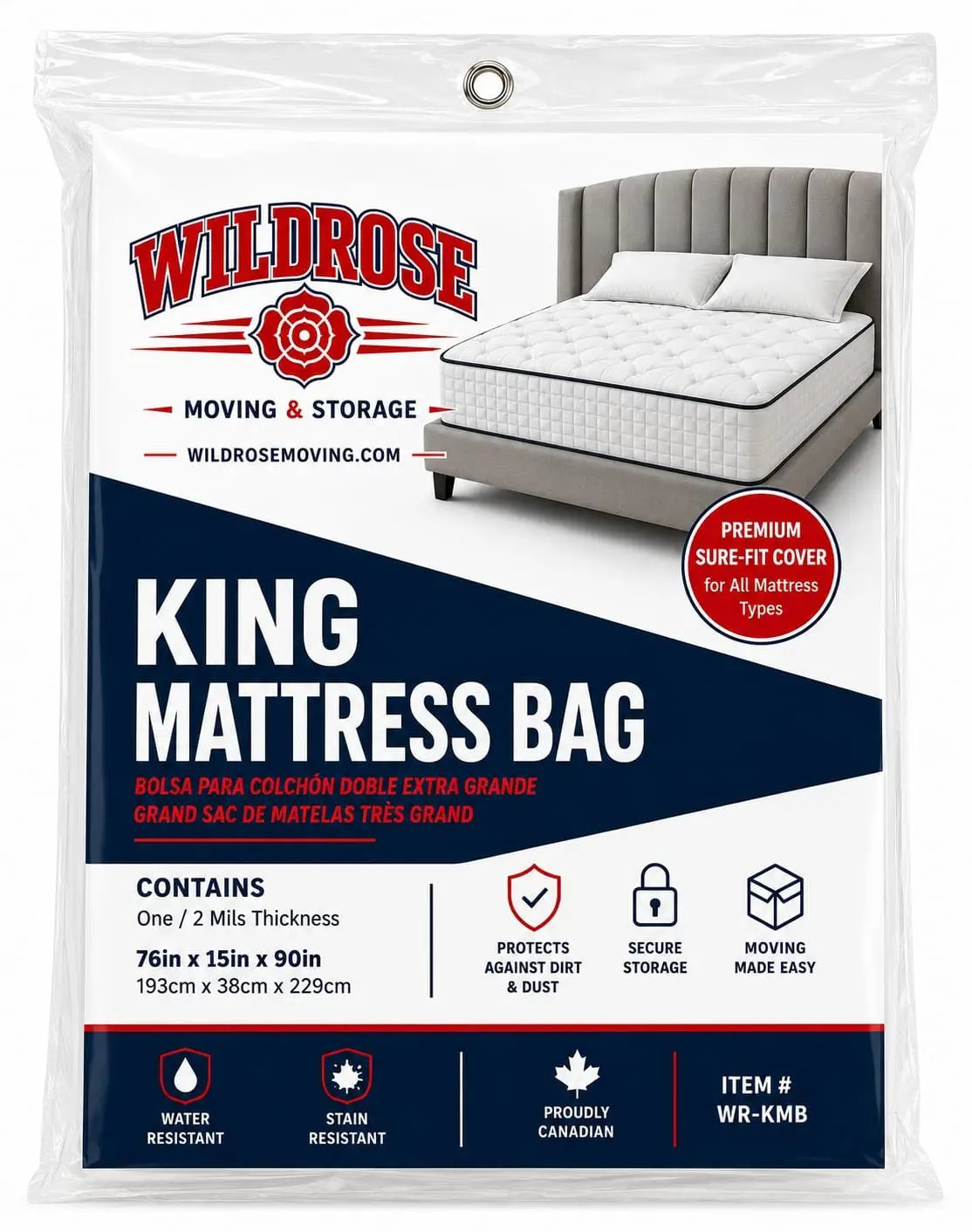 King Mattress Bag (2 Mil)